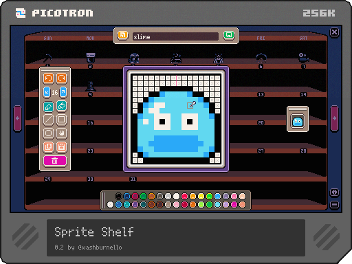 Sprite Shelf